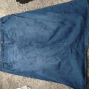 Cato fashion plus size jean skirt size 24W